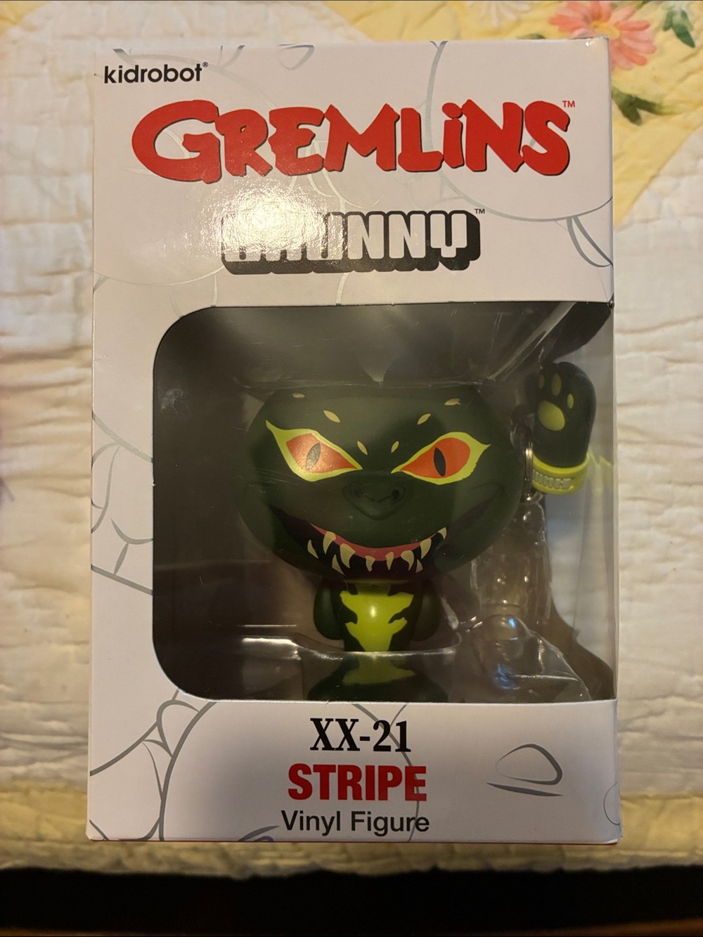 Kidrobot Gremlins Stripe XX-21 Vinyl Figure - Green